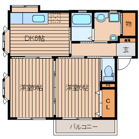 ハーモニーハウス　ラ・パロマの物件間取画像